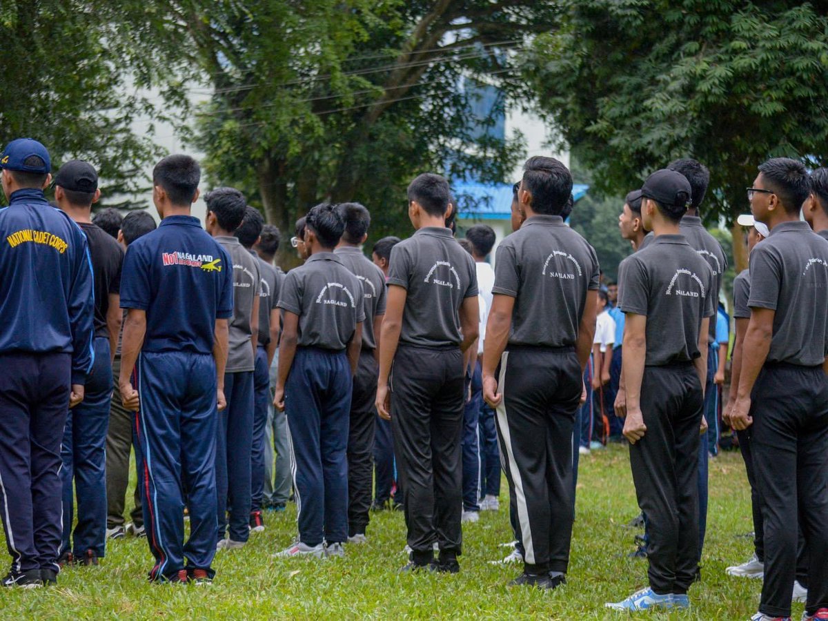 lfinagaland's tweet photo. A total of 48 NCC Cadets consisting of 30 Army Wing and 18 Air Wing Cadets participated in the Combined Annual Training Camp (CATC)-31 cum Pre Vayu Sainik Camp (PVSC)-1 which was held from 30th June to 9th July 2023 at Patkai Christian College,

#ncc #catc-31 #pvsc-1 #nagaland https://t.co/orMjLa0rQk