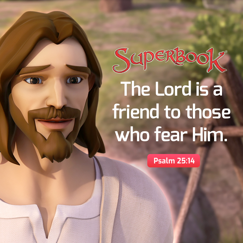 SuperbookTV's tweet image. Are you a friend of God? 😊 #ReflectionTime #FearOfGod