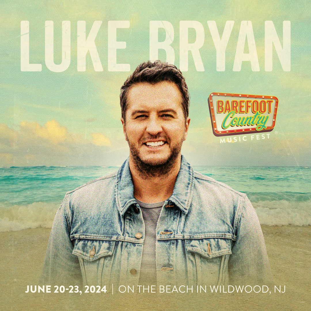 Barefoot Country Music Fest on X: "Please welcome to the @MillerLite Main  Stage, @lukebryan! YOU COULD WIN - tag your fest bestie below for a chance  to win two tickets to BCMF