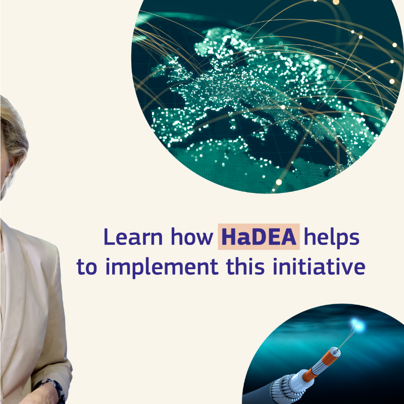 EU_HaDEA's tweet photo. How is #HaDEA contributing to the implementation of State of the Union initiatives? 🇪🇺

✅Global Gateway
#HaDEA manages 1⃣3⃣ projects in the field of backbone networks, providing 💸€89.1 m of #EUFunding under #CEFDigital 🌊

Read our latest article to learn more! ⤵️

#SOTEU