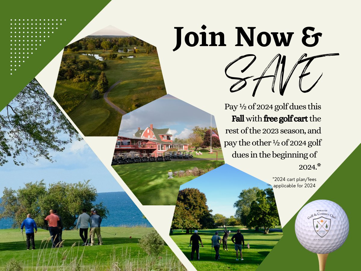 Manistee Golf & Country Club tweet media