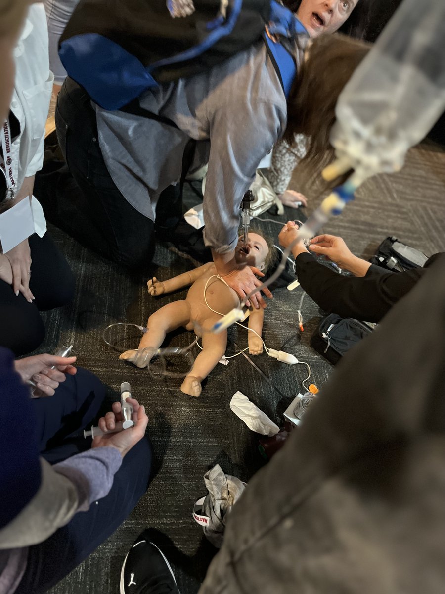 Super high fidelity simulation at lunch time - thank you to those who responded immediately to assist the frantic mom in this sim! 

#mastersofresus 
All patients in these images are MANIKINS
<a href="/theNWU/">NWU - North-West University</a> <a href="/SIMBODIES/">SIMBODIES</a>