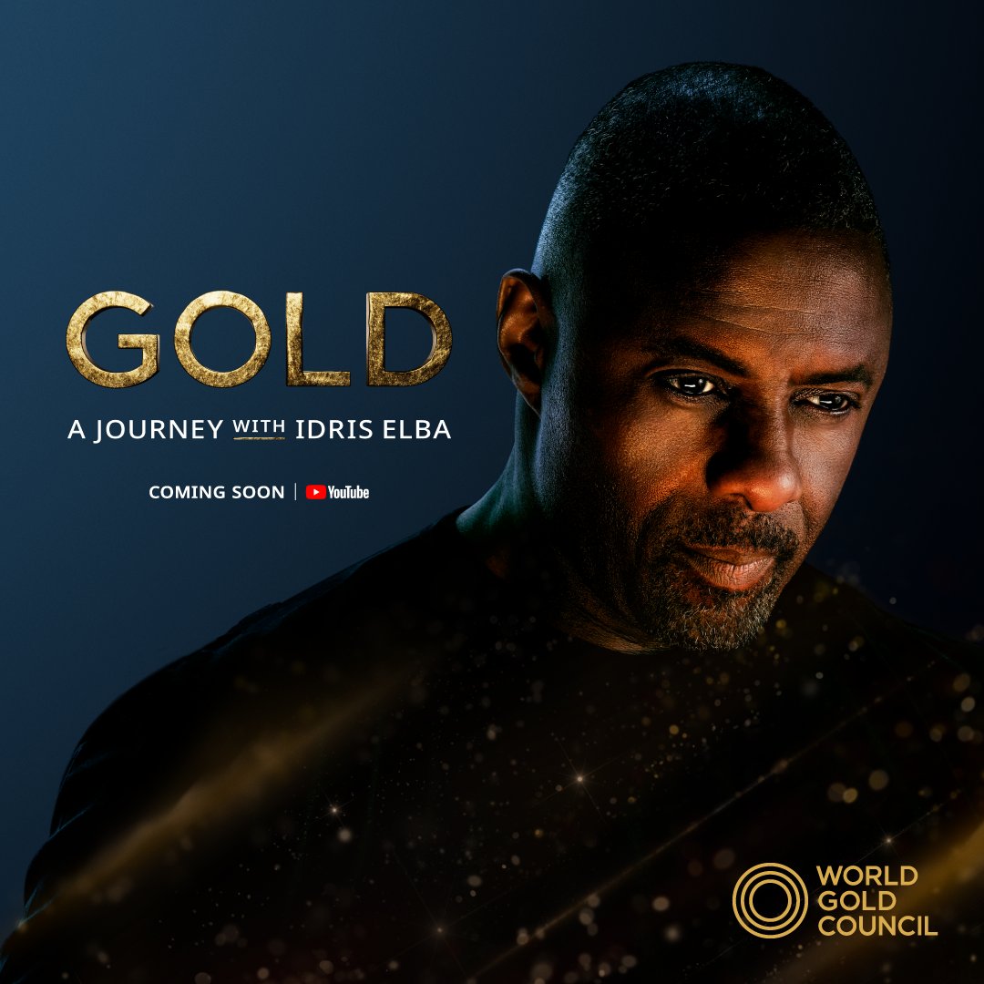 GOLDCOUNCIL's tweet photo. Think you know #gold? Think again. Gold: A Journey with @idriselba, is coming soon. Visit https://t.co/8Sn8tUX11p to start the journey. #GoldAJourney https://t.co/FsIHZ73Qrz