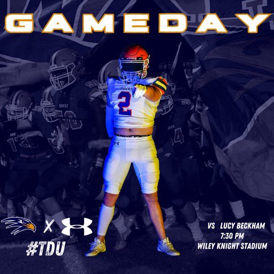 HanahanHawksFB's tweet photo. First HOME GAME tonight!!! Pack out Wiley Knight! #GoHawks #TDU https://t.co/fwGNnKLfFr