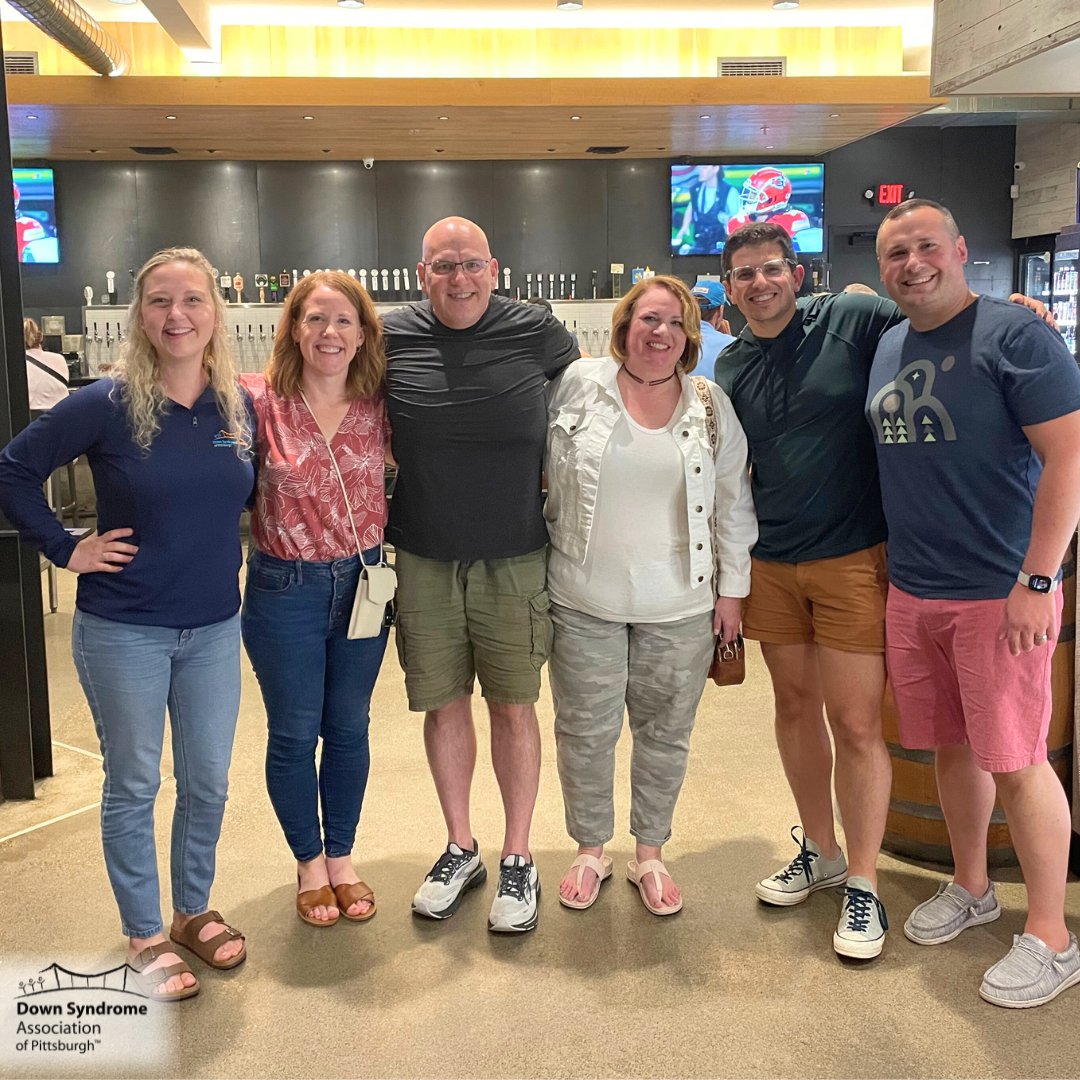 dsapittsburgh's tweet photo. Last night's DSAP Close Connections Meetup at Mindful Brewing Company where new connections were made among grandparents, adult siblings, and community members! #dsapgh #FamilyConnection #CloseConnection #community #downsyndrome https://t.co/wwEpzVucKc