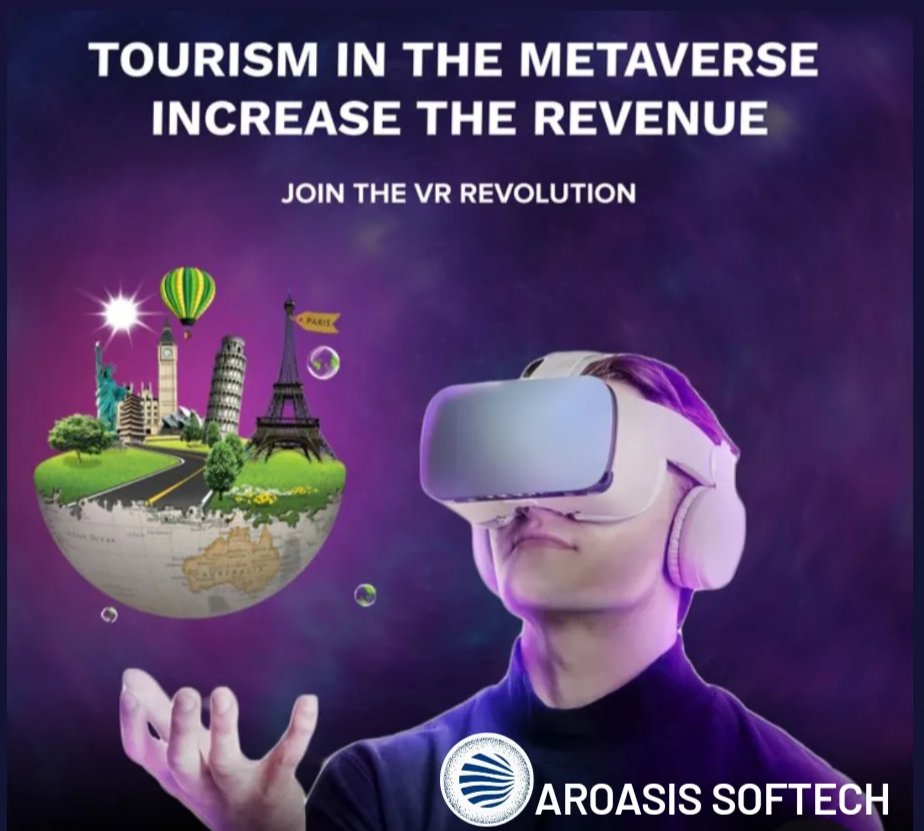 AroasisSoftech's tweet photo. Tourism Businesses to leverage VR Technology

Virtual Tours ,VR Enhanced Marketing, Training,VR Travel Apps and many more strategies for Businesses in the tourism industry to enhance their offerings and increase revenue 

#vr #metaverse #x #Revolution https://t.co/bZLyuRTwVR