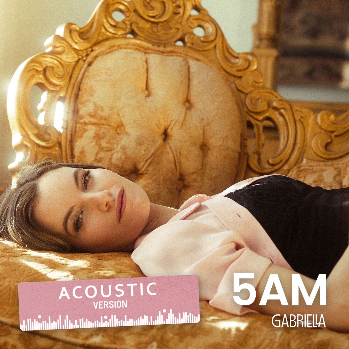 <a href="/GabriellaLab/">Gabriella</a> dévoile la version acoustique de son single 5AM 🎻⏰☀️ 
➡️ gabriella.bfan.link/5-am-acoustic  🎧