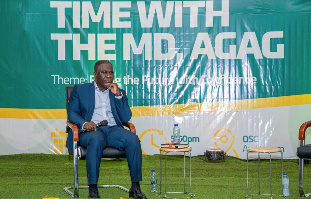 ObuasiSrc's tweet photo. Excerpts from the Time With The MD, AGAG, the climax program of the erstwhile Martin-Fosu led SRC Administration. 

It was an insightful experience coupled with valuable lessons for life and career.

Our courtesies to @ObuasiMine for their kind courtesy towards this program. https://t.co/12rbJ0dCyr