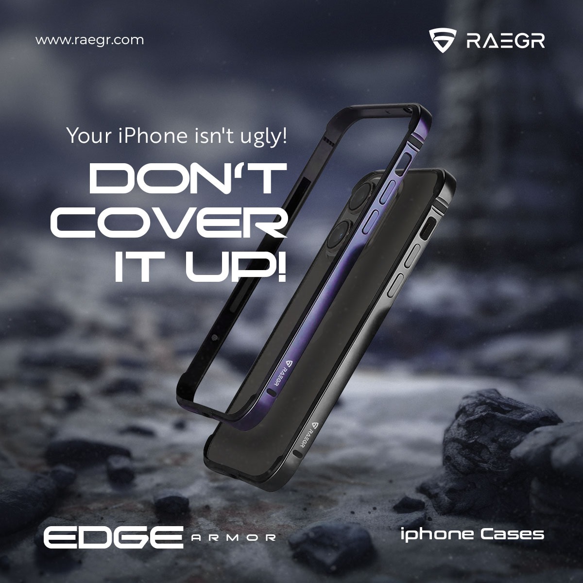 Your iPhone deserves to be shown off! With raised edges that protect your screen and camera and a premium aluminum-alloy frame.

Buy Now!
Raegr:postly.app/3DDC
Tekkitake:postly.app/3DDD
Amazon:postly.app/3DDE

#RAEGR #iPhone14Case #EdgeArmor