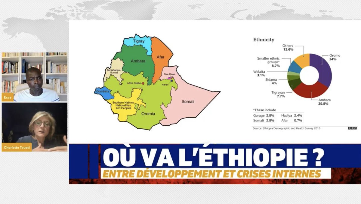 In this interview for the channel « Connaître l’Afrique », I explain to the French audience how Ethiopia's long history led to the genocide of the Tigrayans, the treacherous annexation of Eritrea, the paranoia of Isayas and the megalomania of Abyi. youtube.com/watch?v=de6KaV…