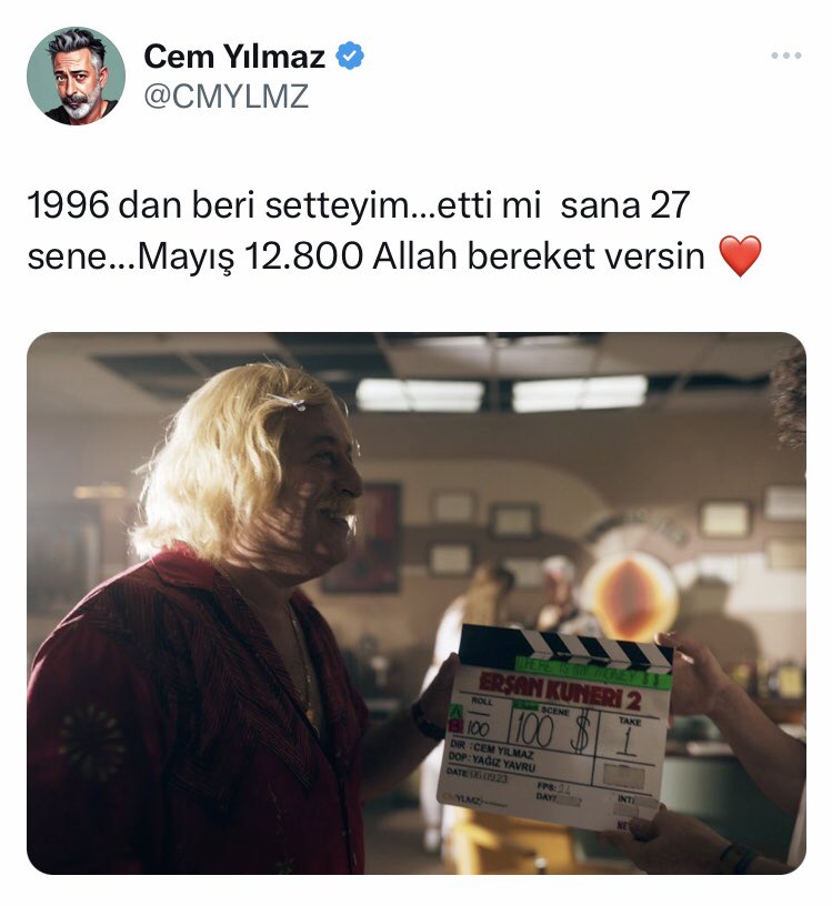 Sevgili <a href="/CMYLMZ/">Cem Yılmaz</a> aldığın emekli maaşıyla dalga geçmiş ti ye almışsın.

Hakkımdır sonuçta bir soytarının yapması gerekeni yapmışsın.

E haliyle 20 bin liraya ayakkabı alan biri için az para 12.800 lira….

Ama sana bir hesap yapalım.

Büyük ihtimalle 2000 sonrası Bağkur lu oldun ve