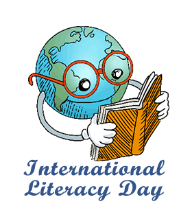 Happy International Literacy Day! International Literacy Day serves to recognize the importance of literacy and acknowledge the need to create a globally literate community including the ability to read, write, and communicate effectively.
