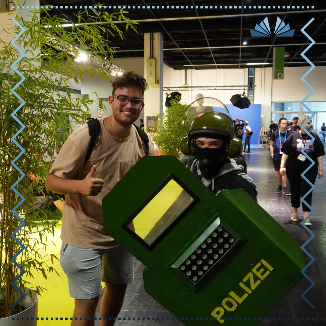 zmbc_gaming's tweet photo. Heute unser letztes Recap zur Content-Reihe gamescom 2023. Insgesamt war es ein cooler Ausflug und wir konnten einige tolle Eindrücke und Ideen mitnehmen 😄 Bis zum nächsten Mal👋

Alle Bilder findet ihr auf unserem Instagram-Kanal: zmbc_gaming

#gamescom2023 #esports #gaming https://t.co/ON0aW1pHX5