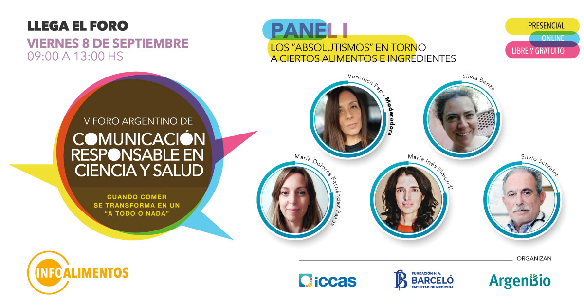 alimentos_info's tweet photo. ¡Bienvenidos al #vforo en COMUNICACIÓN RESPONSABLE EN CIENCIA Y SALUD!

En este panel hablamos sobre los “absolutismos” en torno a ciertos alimentos e ingredientes https://t.co/il4Oj6e6iH