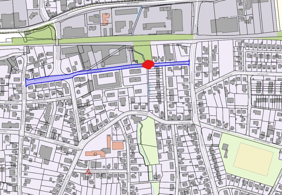 FreddyChiller's tweet photo. @StadtBadOey wieso ist da kein Baustellenschild vermerkt? Die Brücke über den Ziegenbach ist gesperrt wegen Brückenschäden! Wann diese wieder aufgemacht wird weiß keiner, da keiner eine Info hat! @oeyni https://t.co/xkB2IhQrMK