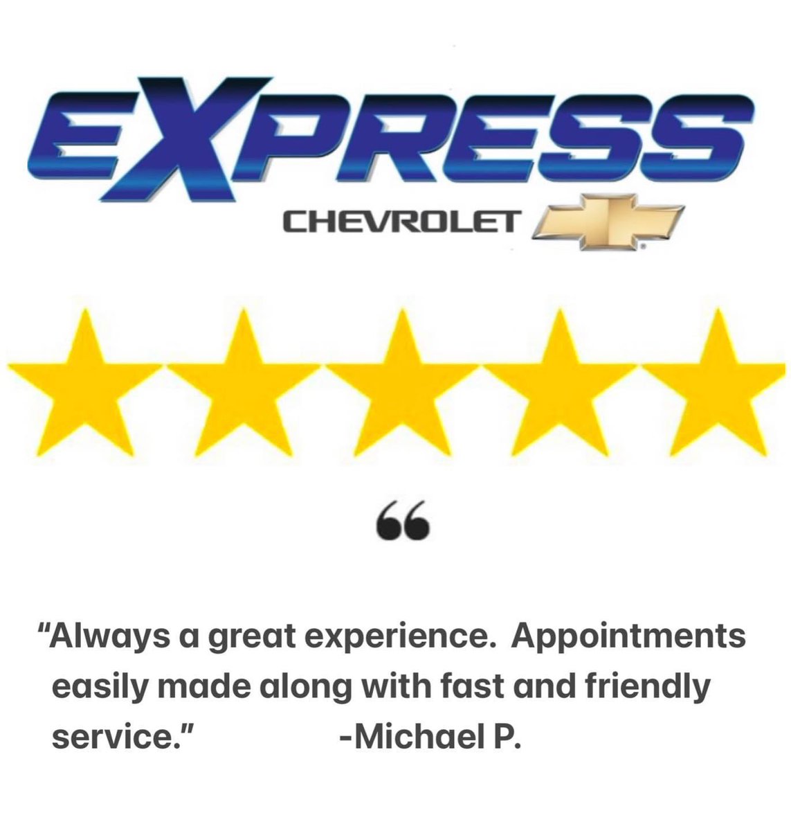 #ExpressChevrolet🇺🇸
#expressyourself⭐️⭐️⭐️⭐️⭐️
#HometownDiscount