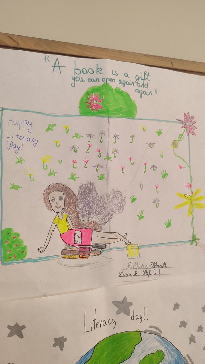 HisIpc's tweet photo. "Once you learn to read, you will be forever free", this is what Frederick Douglass said. @HIS_Moldova students celebrated the #InternationalLiteracyDay2023 by learning about the importance of being literate and reading @The_IPC 
@HeritagePrimary https://t.co/ikQfYn2tZU
