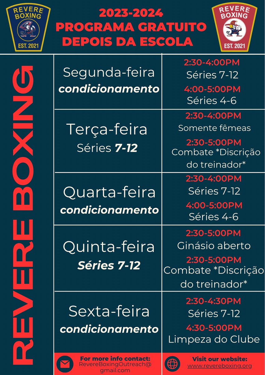 Revere Boxing & Outreach tweet media