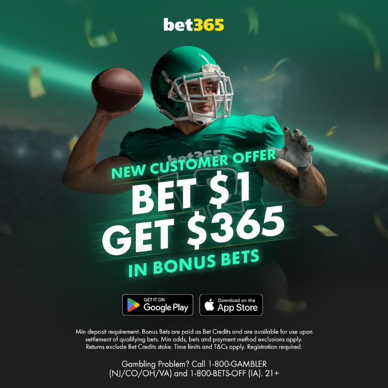 bet365_us's tweet photo. 🏈 Get setup for another week of Football action with bet365™ - where we believe that every game should be epic!

Early Payout Offer ✔️
Same Game Parlays ✔️
Multi Game Parlays ✔️

For T&amp;Cs: https://t.co/dzGO7YQ3oA

Gambling problem? call 1-800-GAMBLER or 1-800-BETS-OFF in IA.
