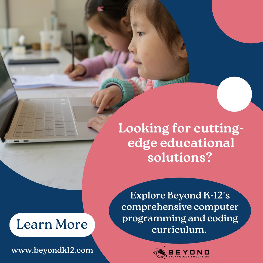 beyondk12's tweet image. Equip students with essential digital skills in a dynamic learning environment. Visit our website to explore more. bit.ly/3QNpiiE 

 #codingeducation #programmingforstudents #futurefocusedlearning #edtechsolution #STMcurriculum #digitalskills #21stcenturyskills #