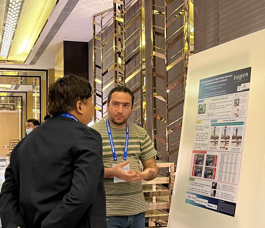 Excited to present my recent work on 'A Filtering Approach to Object Region Detection in Multimodal Machine Translation' at MT-Summit 2023 (19th Machine Translation Summit) in Macau, China. #NLProc @UNLP_Galway @insight_centre @galwayDSI