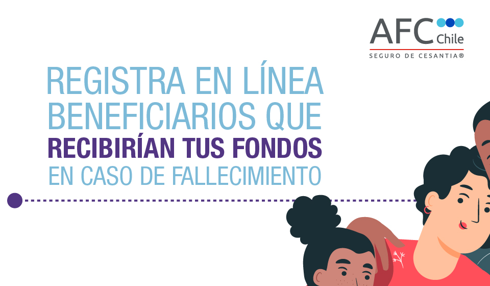 AFC_Chile's tweet photo. 🤲¿Sabías que puedes registrar beneficiarios que hereden tus fondos del #SegurodeCesantía en caso de fallecimiento?
Hazlo en la Sucursal Virtual de afiliados ➡️ https://t.co/2w2SrAebQm
#apoyo #cesantía #herencia #derecholaboral #AFC #AFChile https://t.co/Kr63HJdV8l