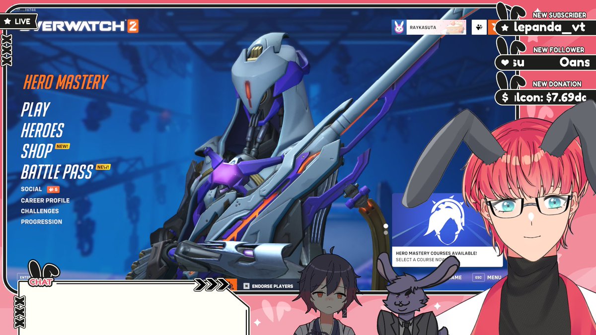 RayKasuta's tweet photo. | STREAM START |
MYVT Overwatch Tournament Day 2 begins now! :3
Stream link in the replies!
#MYVTOWL #MYVTuber https://t.co/61fXJPIrUt