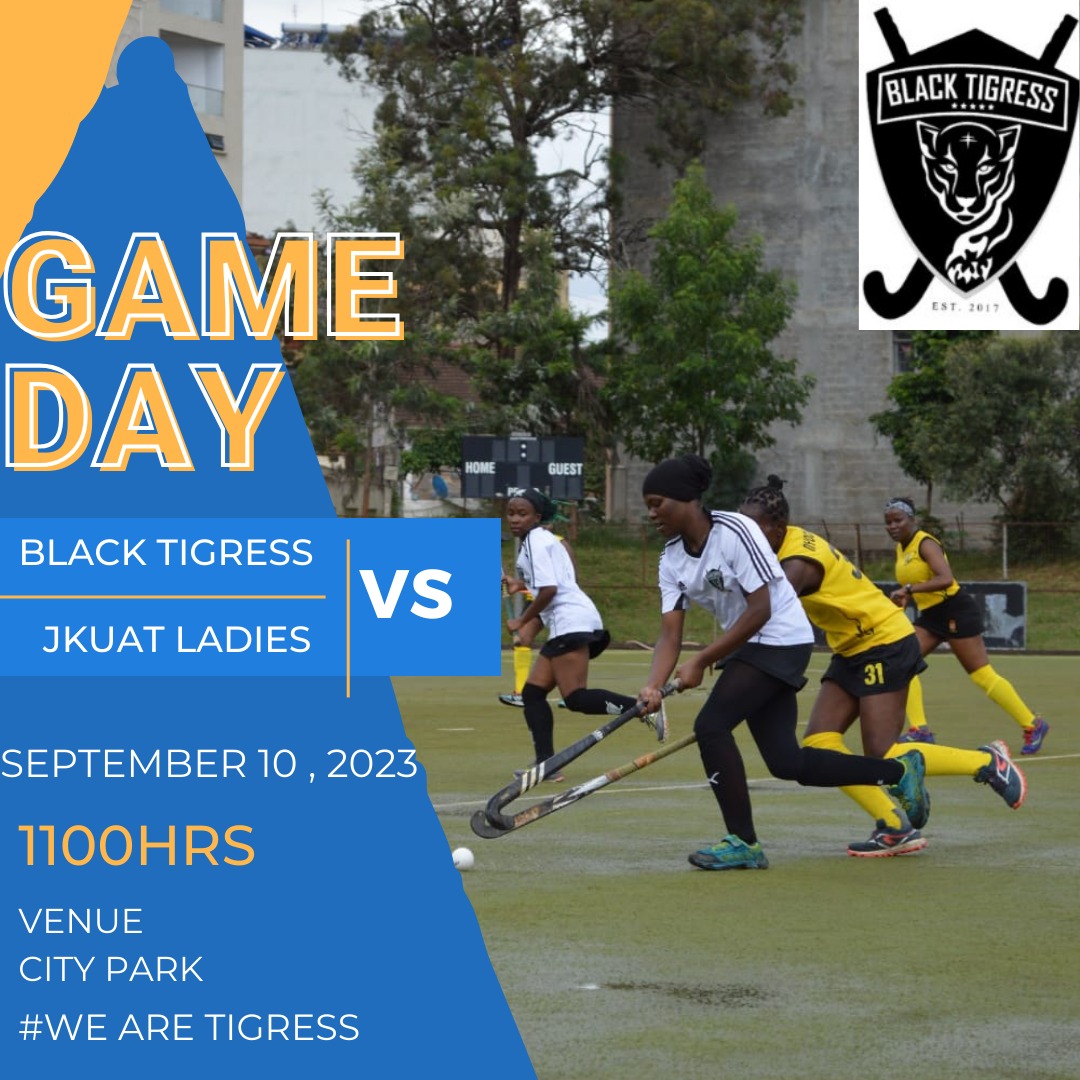 black11638's tweet photo. Next match we face JKUAT LADIES on our second leg match 🏑💯
All the best Tigress
#wearetigress
@FieldhockeyKE @hockeyKE @HockeyKenya https://t.co/ojk0noZnQS