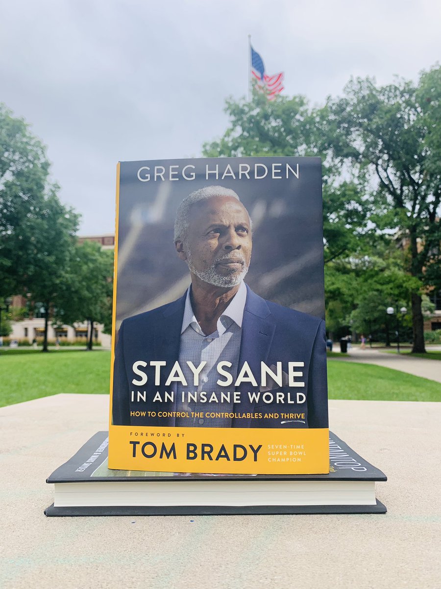Three consecutive weeks on the NY Times Best Sellers List and hoping for a fourth! Buy your copy of Stay Sane in an Insane World TODAY in store and online at mden.com. bit.ly/3PwbOdu #GoBlue #GregHarden #TheMDen