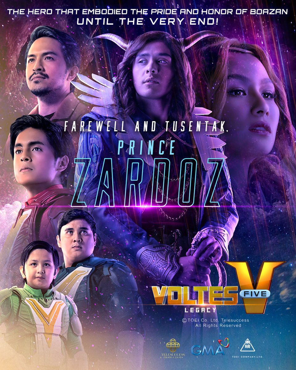 Naging tapat sa Boazan hanggang sa huli, at pinagtanggol ang kanyang kapatid.

Tusentak at paalam, Zardoz! #VoltesVLegacy #V5LegacyOneEpicFinale

Visit gmanetwork.com/VoltesVLegacy for more updates!
