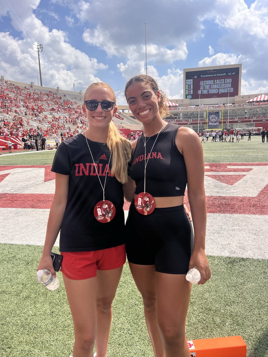anna_moore_06's tweet photo. Thank you @IndianaSB for an amazing visit this past weekend! I loved being on campus! Also thanks to @ellacarter2022 for being the best host! It was such a great opportunity! Go Hoosiers! @CoachStanton @ChandaBell2 @GabbiJenkins23 @KendraKirkhoff @calyhend https://t.co/WANmd1rsy8
