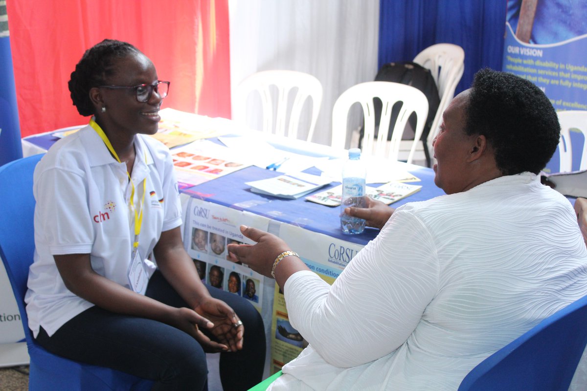 Come experience a one on one consultation with our team at the #UgMedXpo2023.

The team will also provide you with information about CoRSU services, #assistivedevices and the subsidies available. 

We are look forward to interacting with you. #Health #inclusion # Disability #PWDs