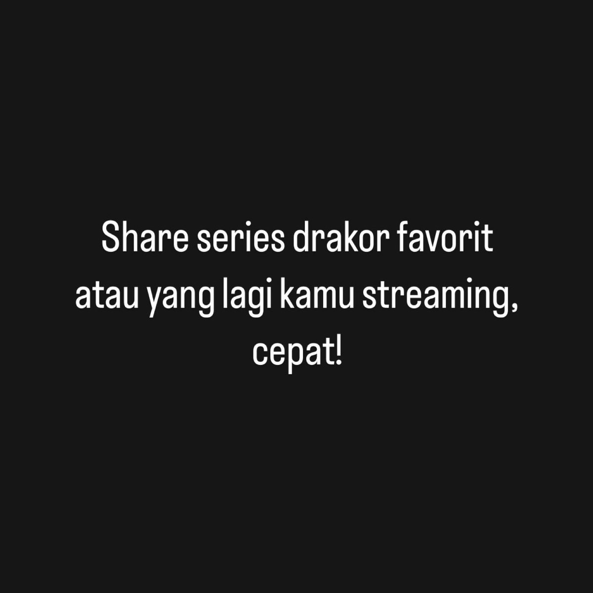 radenrauf's tweet photo. Butuh watchlist baru ~ https://t.co/79cbjaC9rc