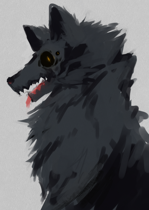 zaiye_white's tweet photo. wolf https://t.co/dZzXz6pSmM