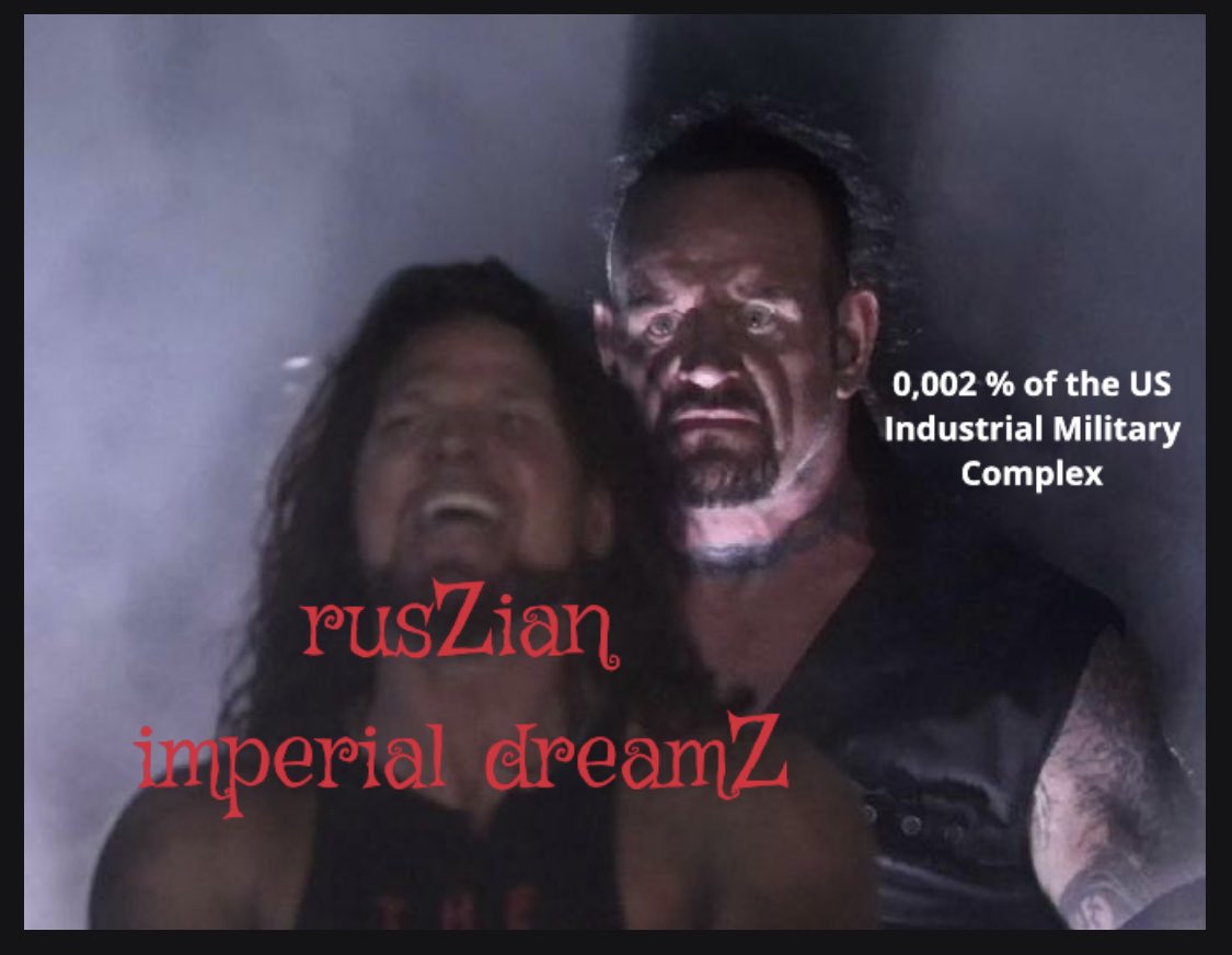 <a href="/EmbassyofRussia/">Russian Embassy in South Africa 🇷🇺</a> #RussiaIsLosing to the Wests Army Surplus stores.