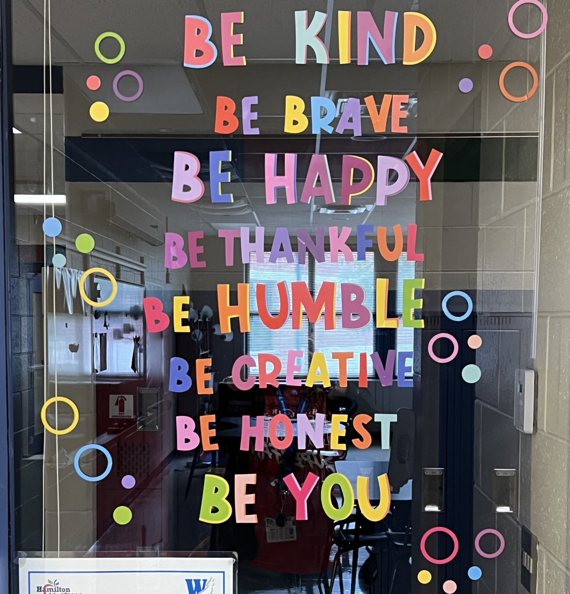 Great way to start a Friday morning!!! Have a good one!!!  #beagoodhuman <a href="/HamiltonSchool1/">Hamilton School District - Sussex</a>