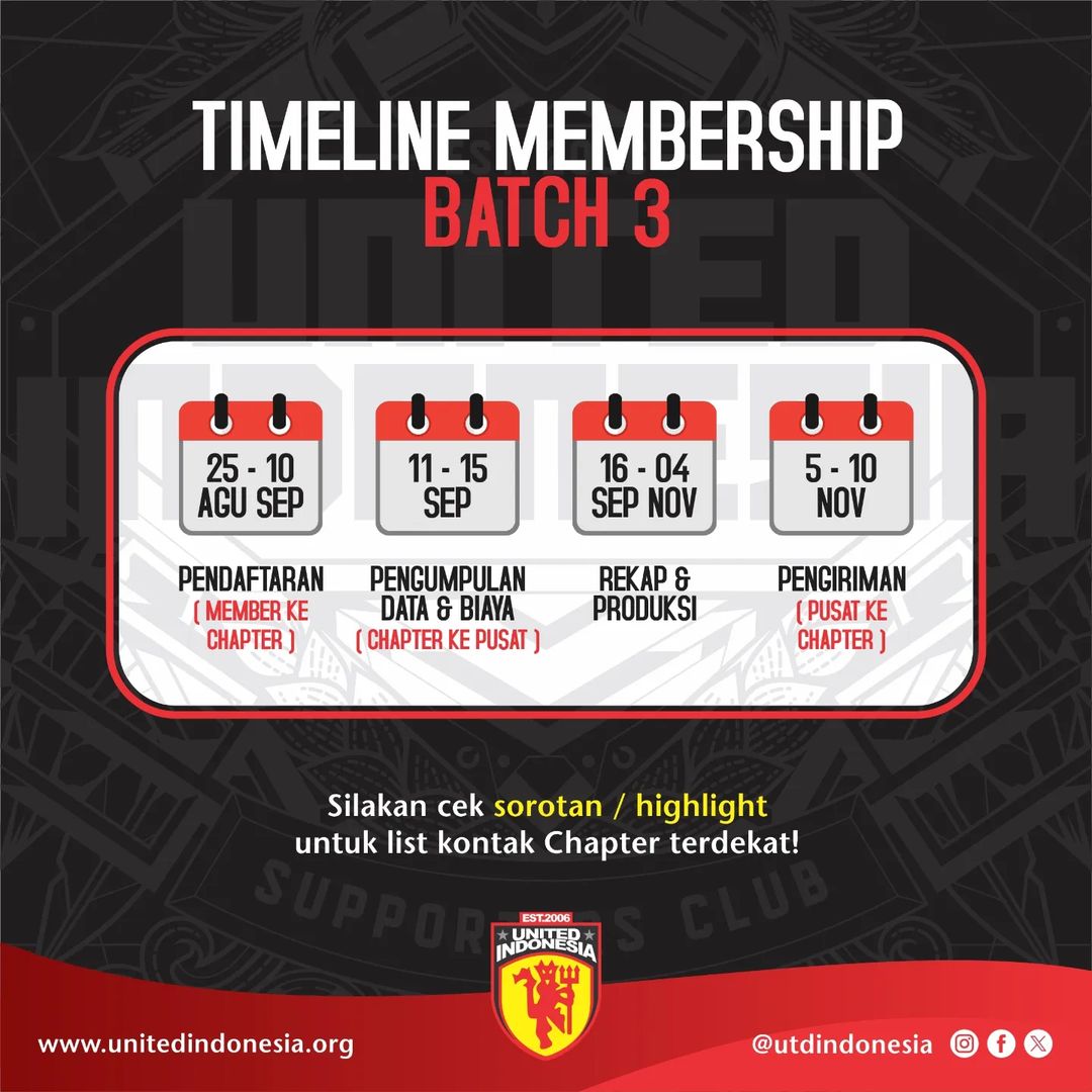 Link formulir daftar membership United Indonesia batch 3 forms.gle/JCsCobcquHbnVf…