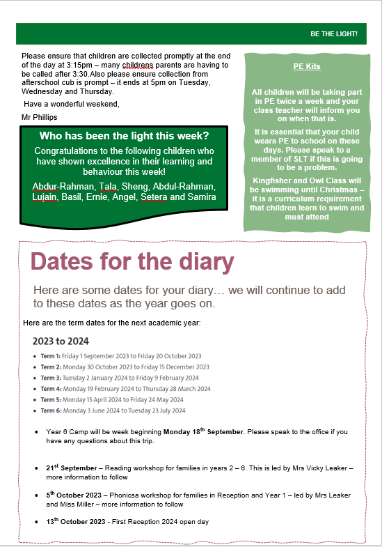 Willow Park C of E Primary School tweet media