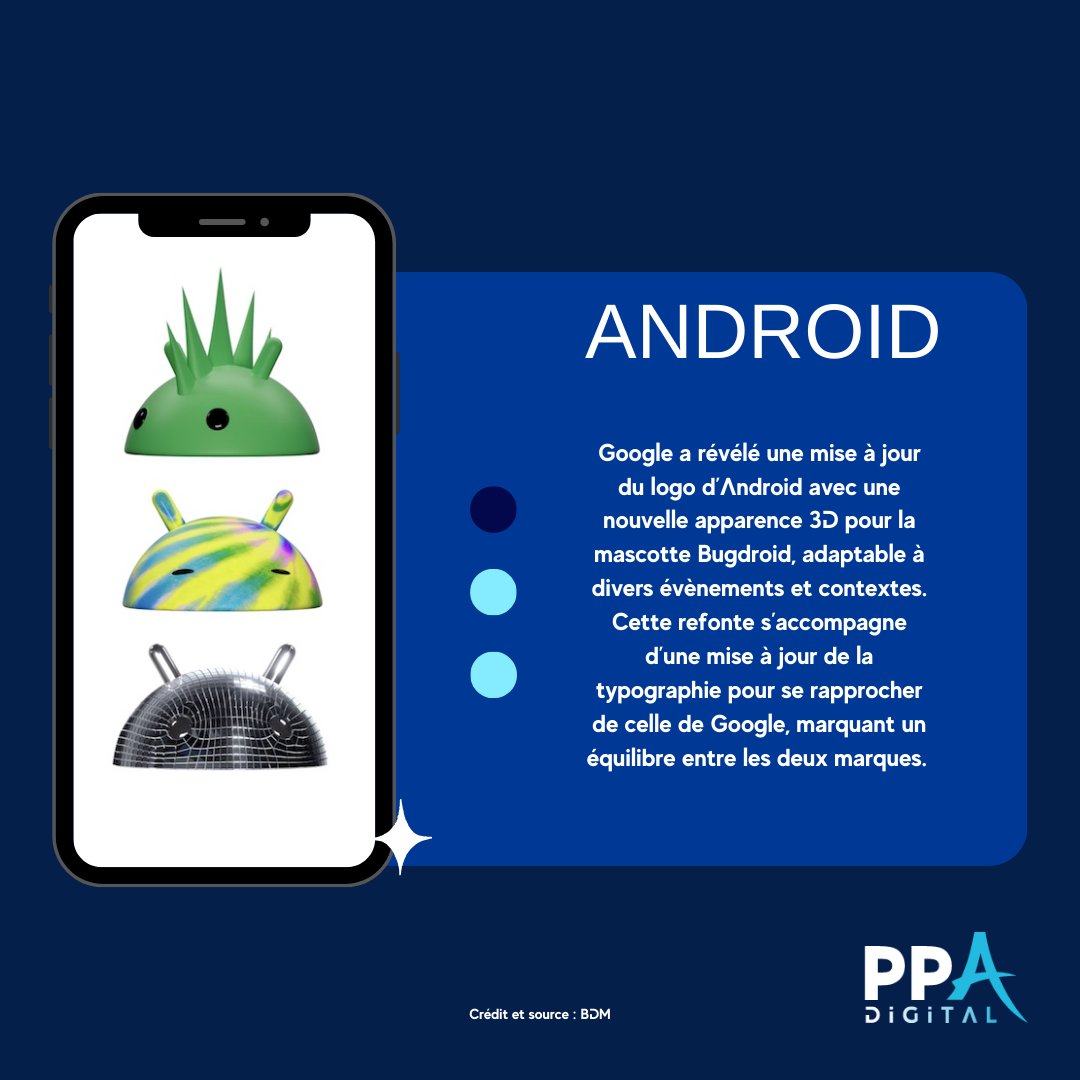 PPADigitalFr's tweet photo. ➡️ Préparez-vous pour un nouveau rendez-vous geek !
Cette semaine, on explore Android, Instagram et ChatGPT.
🔥 Restez connectés sur la tech
#ppadigital #bedigital #actu #instagram #chatgpt #android https://t.co/2yKObfalQn