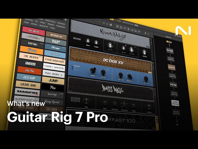NEW VIDEO: What's new In Guitar Rig 7 Pro | Native Instruments youtube.com/watch?v=A4g2km…