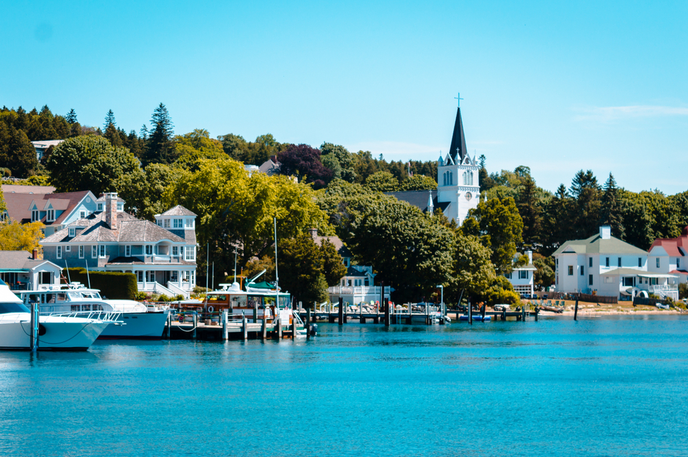 Mackinac Island, located in Michigan on Lake Huron, is known as one of the best islands in the continental U.S. From riding bikes to exploring the island's butterfly houses, it’s the perfect destination to visit to finish off your summer!