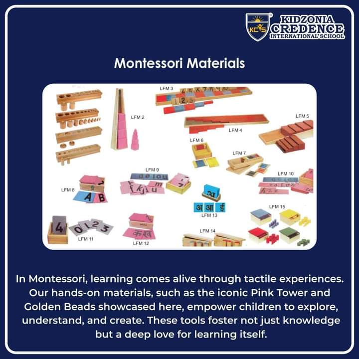 KCredenceIS's tweet image. Unlocking Potential the Montessori Way! Discover the magic of the Montessori Approach at Kidzonia Credence International School.  

#MontessoriEducation #ChildCenteredLearning #KidzoniaCredence #EmpowerYoungMinds #EducationForLife