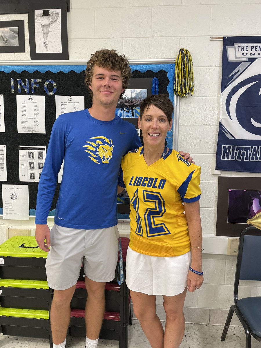jpizzico's tweet photo. So very proud to wear #12 today and represent senior Max Huliba who works incredibly hard on the field and in the classroom!  
#studentathlete
#golions https://t.co/t5V32JDIOw