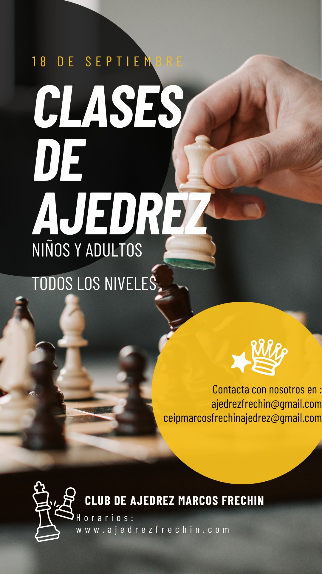 Apúntate a nuestros Torneos de Ajedrez Online gratis!