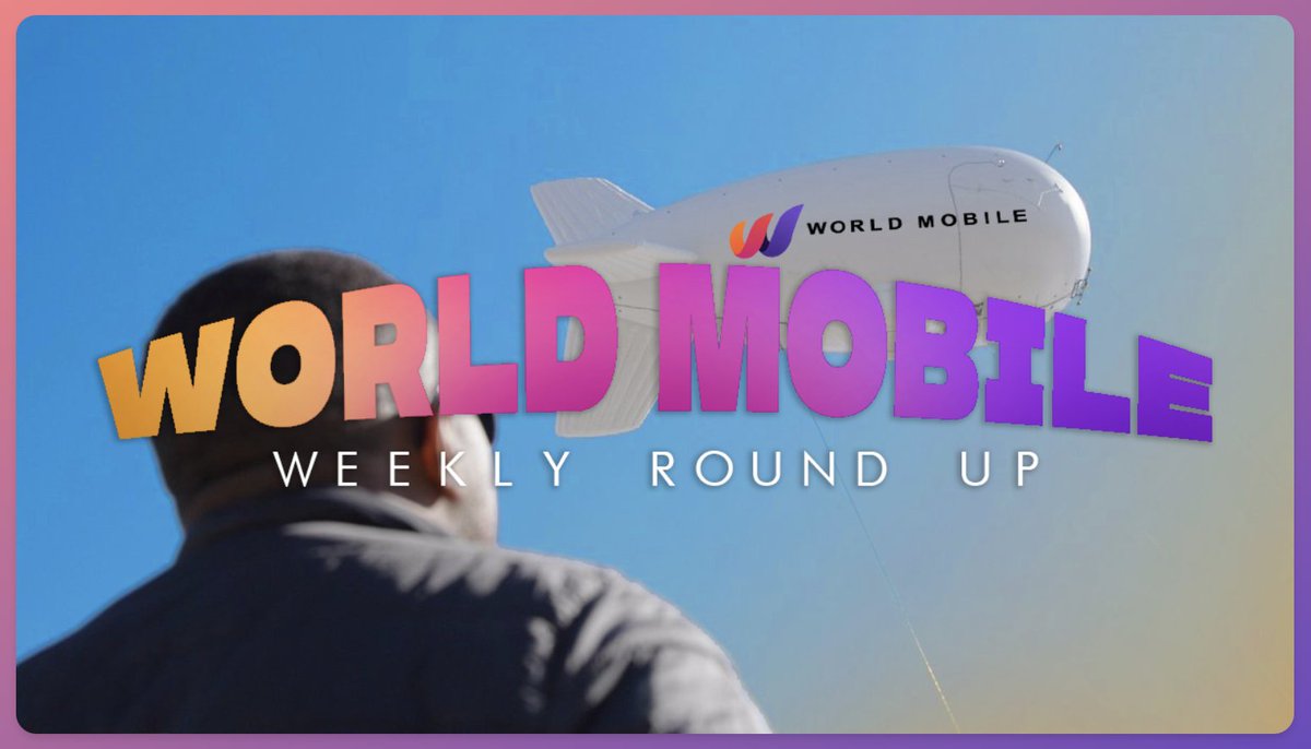 CloverNodes's tweet photo. GM ☕ 🍀
Here comes our newest edition of #WorldMobileWeeklyRoundUp
These are a series of weekly threads that I will be publishing every Friday 🗒️
Weekly roundups consist of announcements & major events revolving around #WorldMobile
🧵Let's get straight to it: https://t.co/Sqzu0cdLJ0