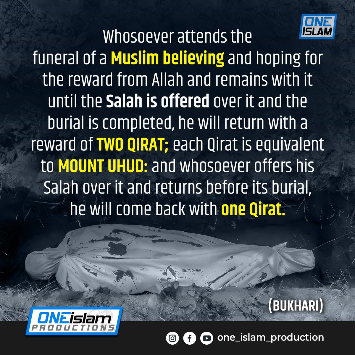 One_islam_1's tweet photo. #oneislamproductions #oneislamshorts #islam #Allah #islamicknowledge #subhanallah #Muslim #beneficial #islamicposts #reminders #explore #funeral #janazah #salah #qirat #uhud #explorepage https://t.co/T5e1oEZLzG