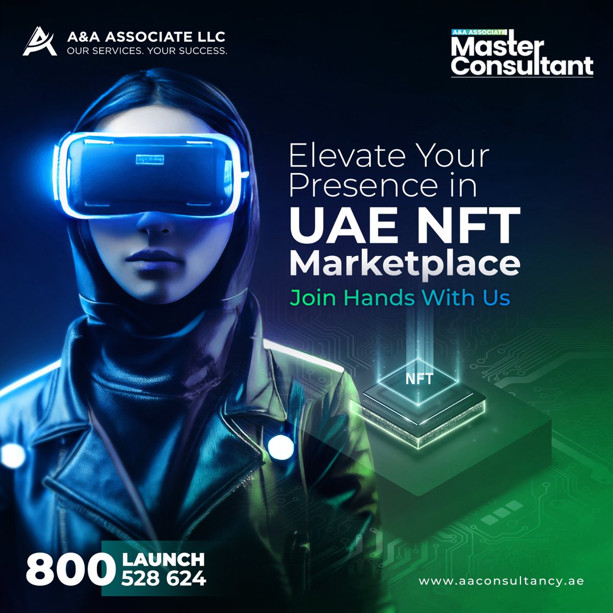 Establish yourself at the forefront of the UAE NFT marketplace! Partner with A&A Associate for a powerful collaboration.
.
.
.
.
#UAENFTMarketplace #NFTs #AandAAssociate #CollaborationOpportunity #DigitalAssets #BlockchainTechnology #UAENFTMarketplace #AAAssociate