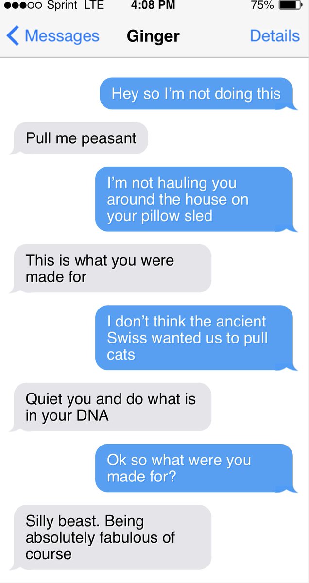 bunsenbernerbmd's tweet photo. During the week a dog named Bunsen texts his family.

Those texts are saved.

Today they are shared.

It’s Texts From Bunsen!!

#TextsFromBunsen https://t.co/aV3lLtp9Yb