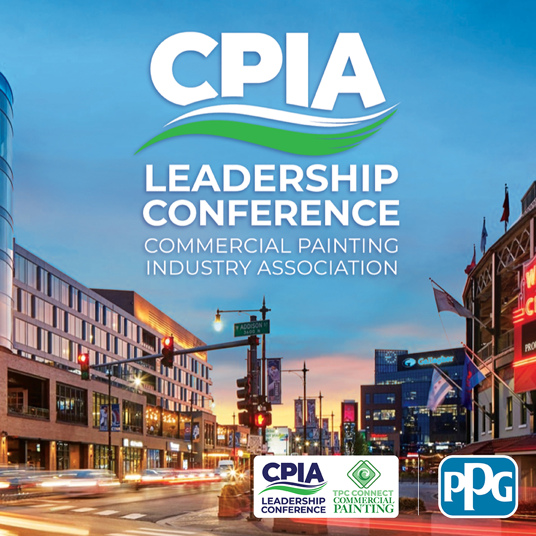 PPG is a proud sponsor of the annual <a href="/thecpia/">Commercial Painting Industry Association (CPIA)</a> Leadership Conference at Chicago's Hotel Zachary and Wrigley Field, taking place September 11-14. Learn more at: ow.ly/tiX950PJ0fI