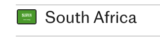 DeSwarte7's tweet photo. Someone tell the intern at @Telegraph that the emoji code for South Africa is ZA, not SA 😂 https://t.co/zyv74ctthi